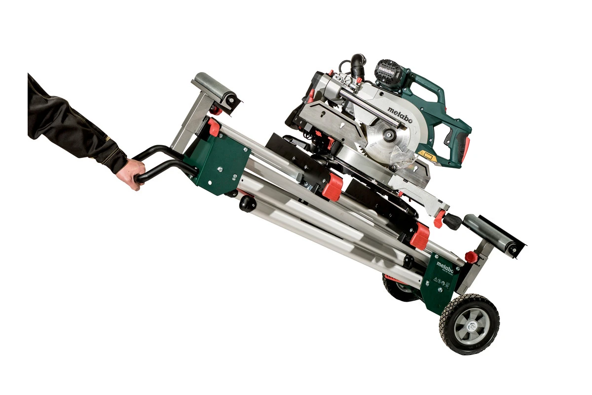 METABO - KSU 401 - Socle Pour Scies à Onglet - Longueur Utile 168-400 Cm - Charge Maximale 250 Kg – Image 2