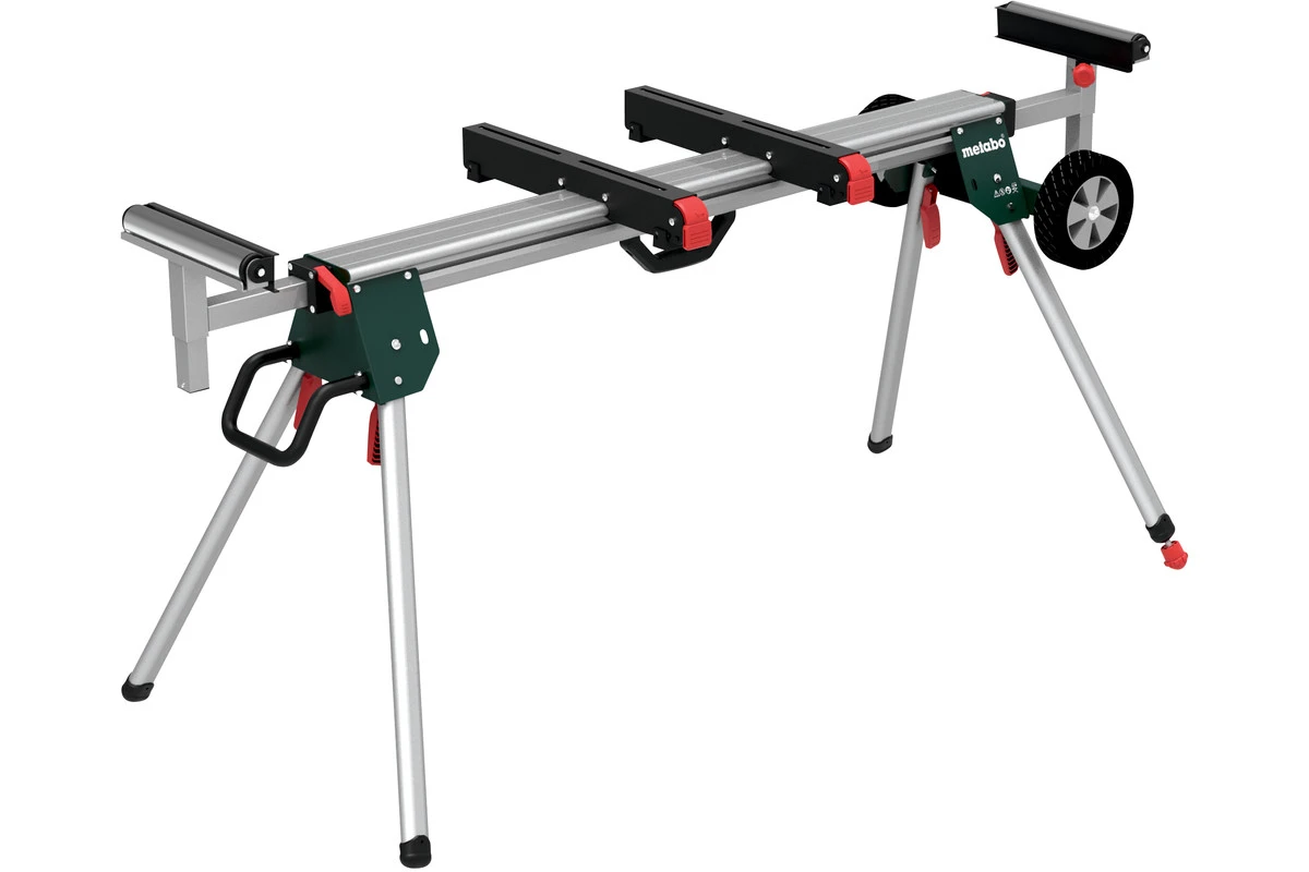 METABO - KSU 401 - Socle Pour Scies à Onglet - Longueur Utile 168-400 Cm - Charge Maximale 250 Kg