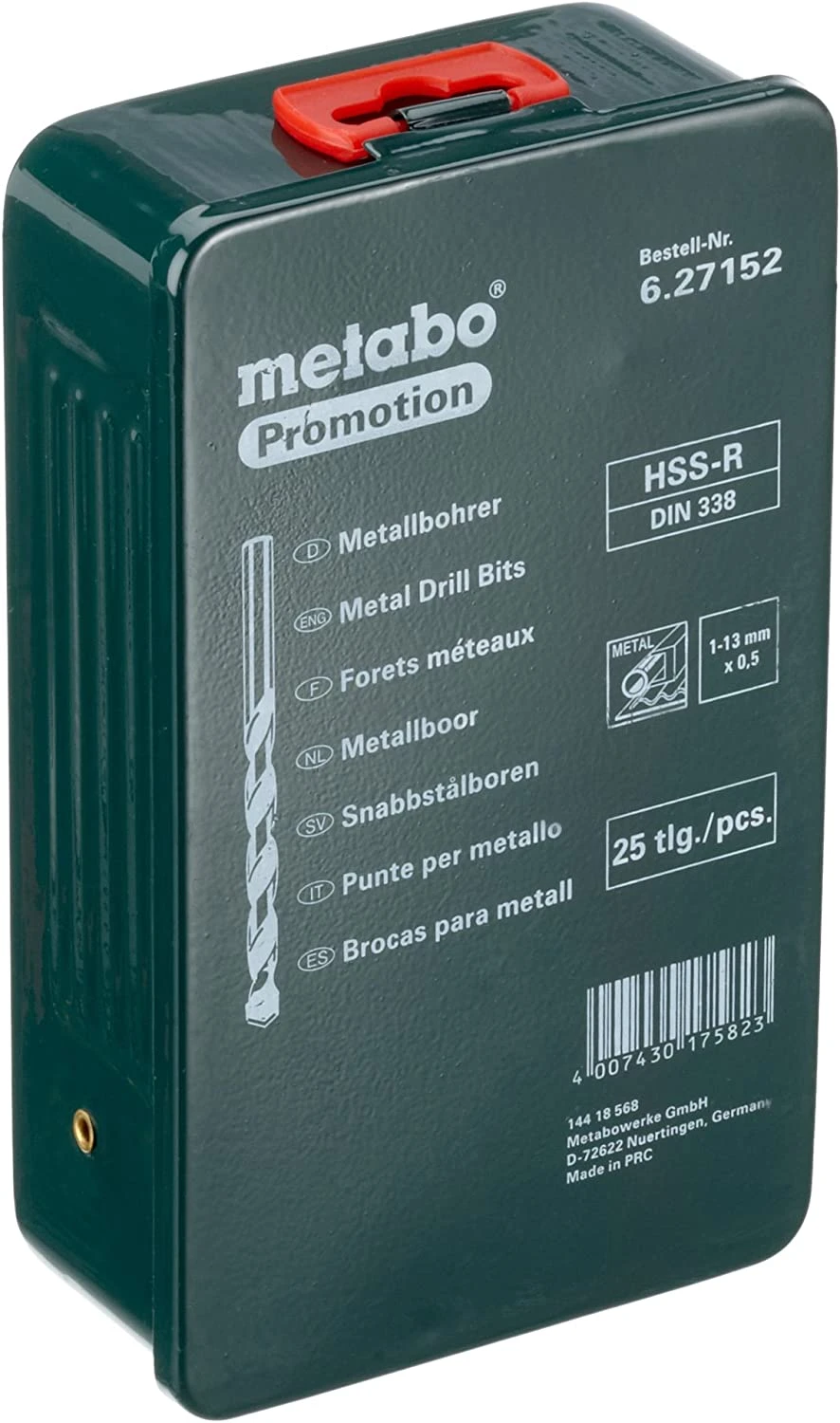 METABO - 627152000 Coffret De 25 Forets HSS-R SP – Image 2