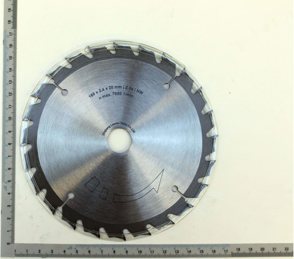 SCHEPPACH - Lame HW ø160x20 Mm Pour Scie Plongeante PL55 Et Kity 550 - 24 Dents – Image 2